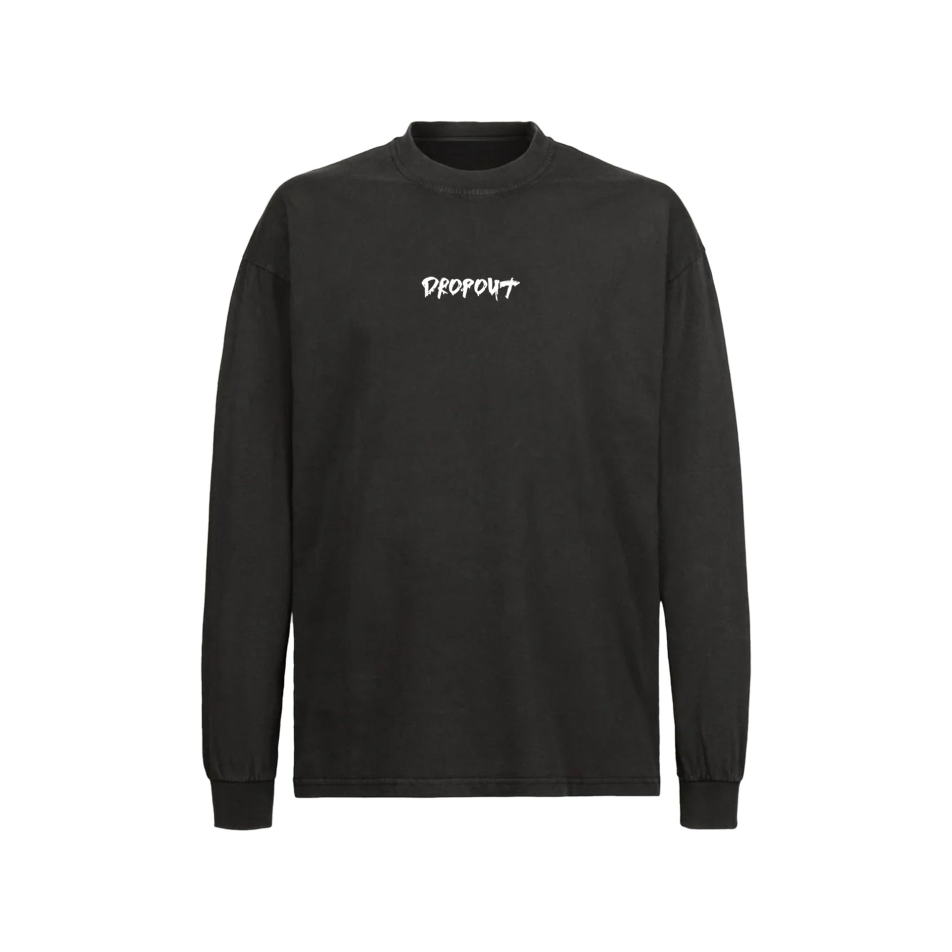 LONG SLEEVE ROSES AND FLAME TEE