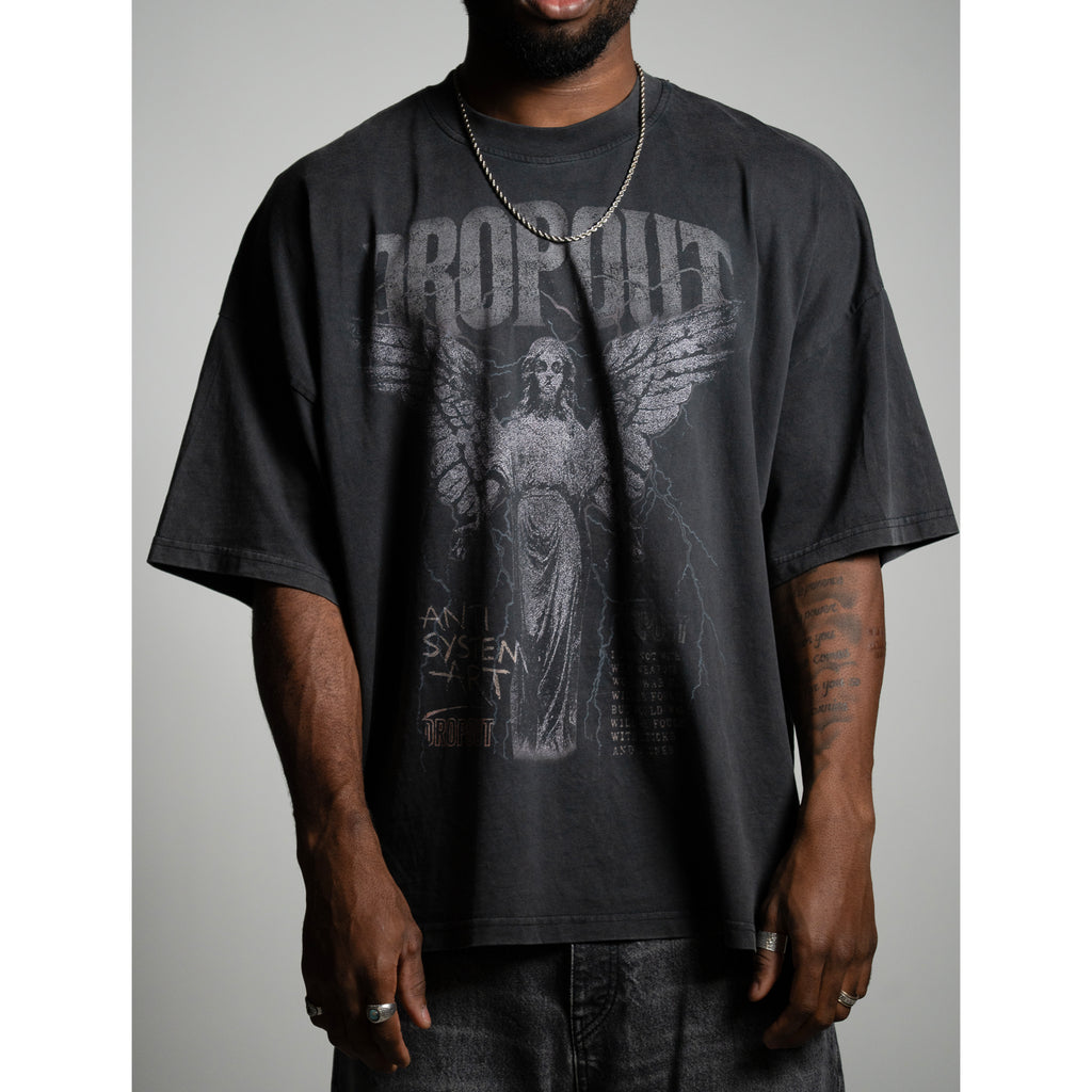 BOXY VINATGE BLACK DIVINE DROPOUT