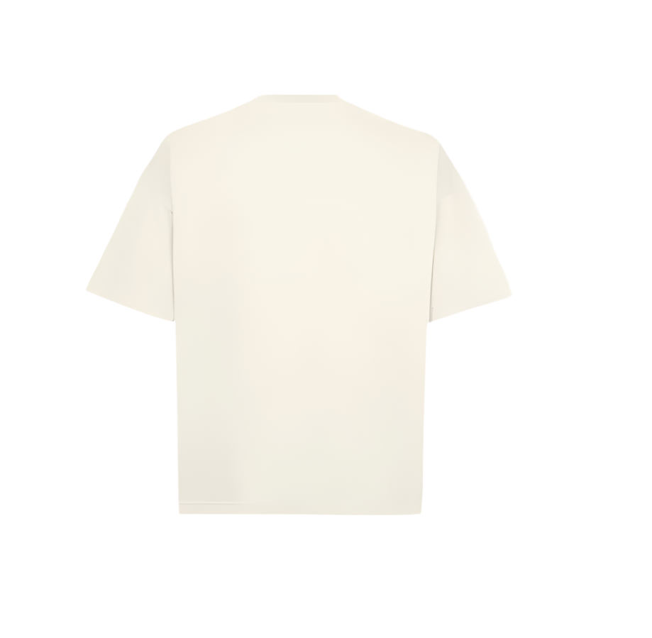 Vintage White Oversized Boxy Tee