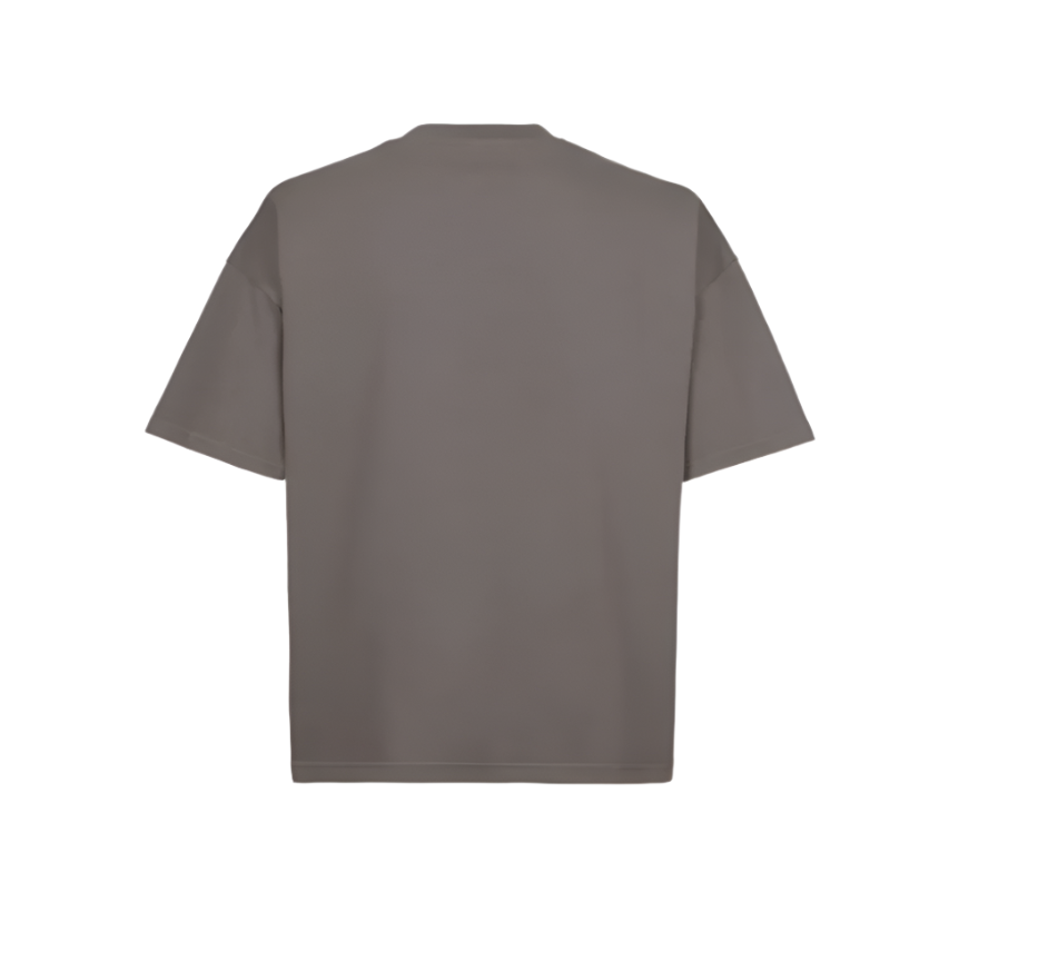 Pigment Grey Oversized Boxy Tee