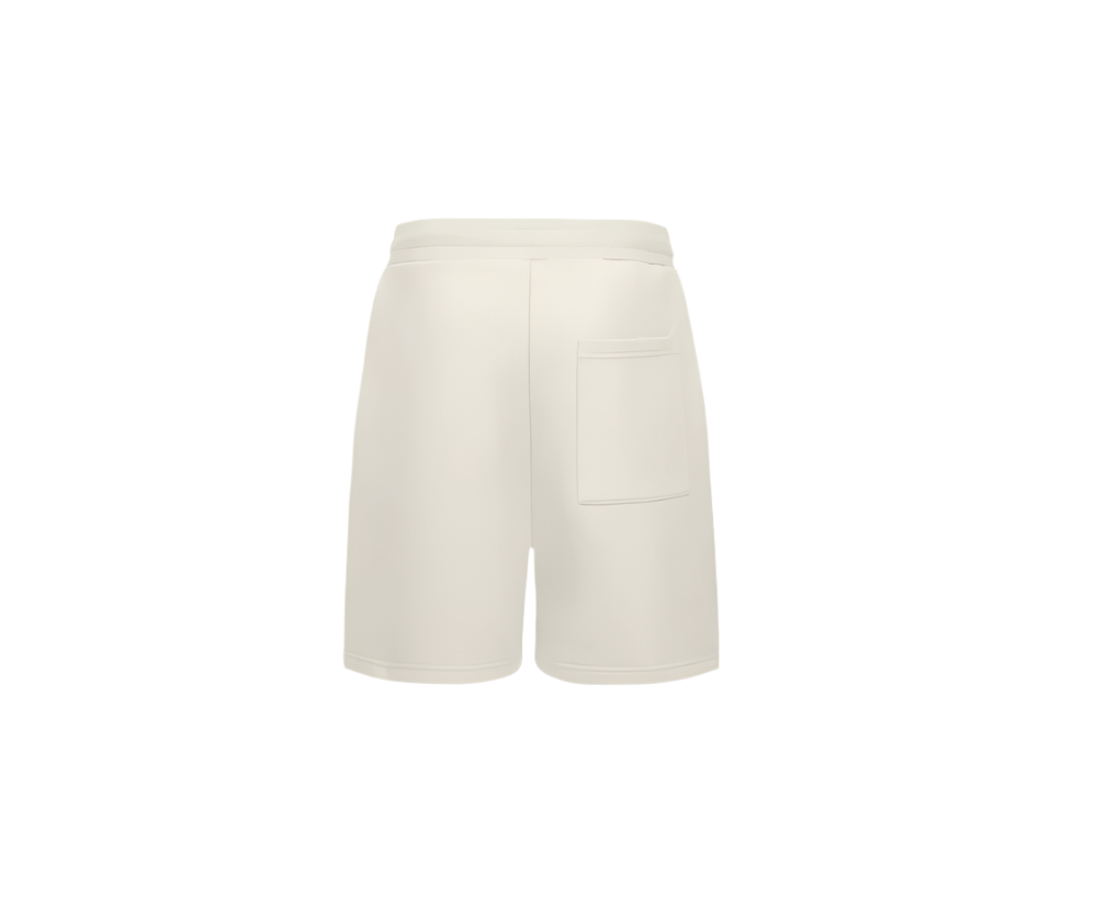 Vintage White Relaxed Sweatshorts