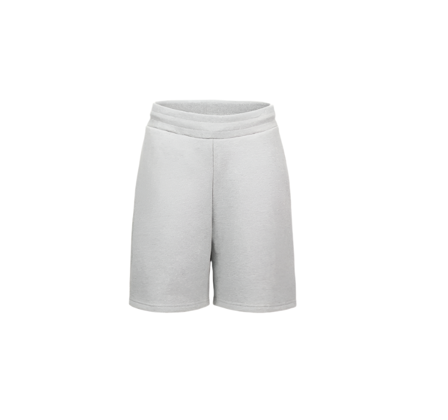 Light Grey Marl Relaxed Sweatshorts