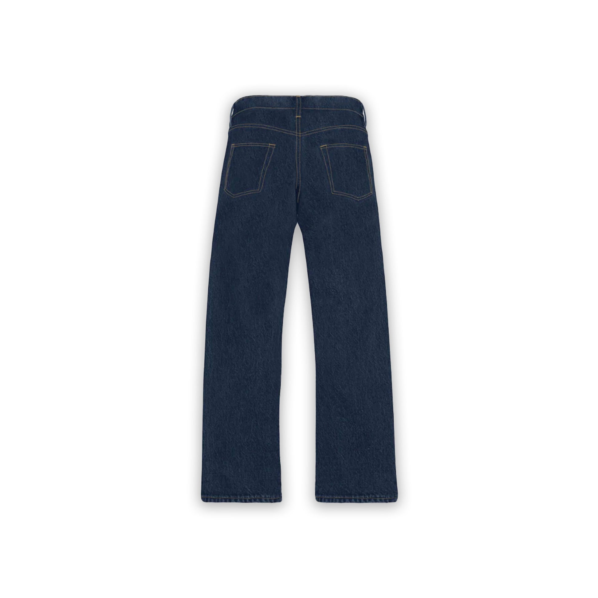 Raw Indigo Loose Fit Jeans.