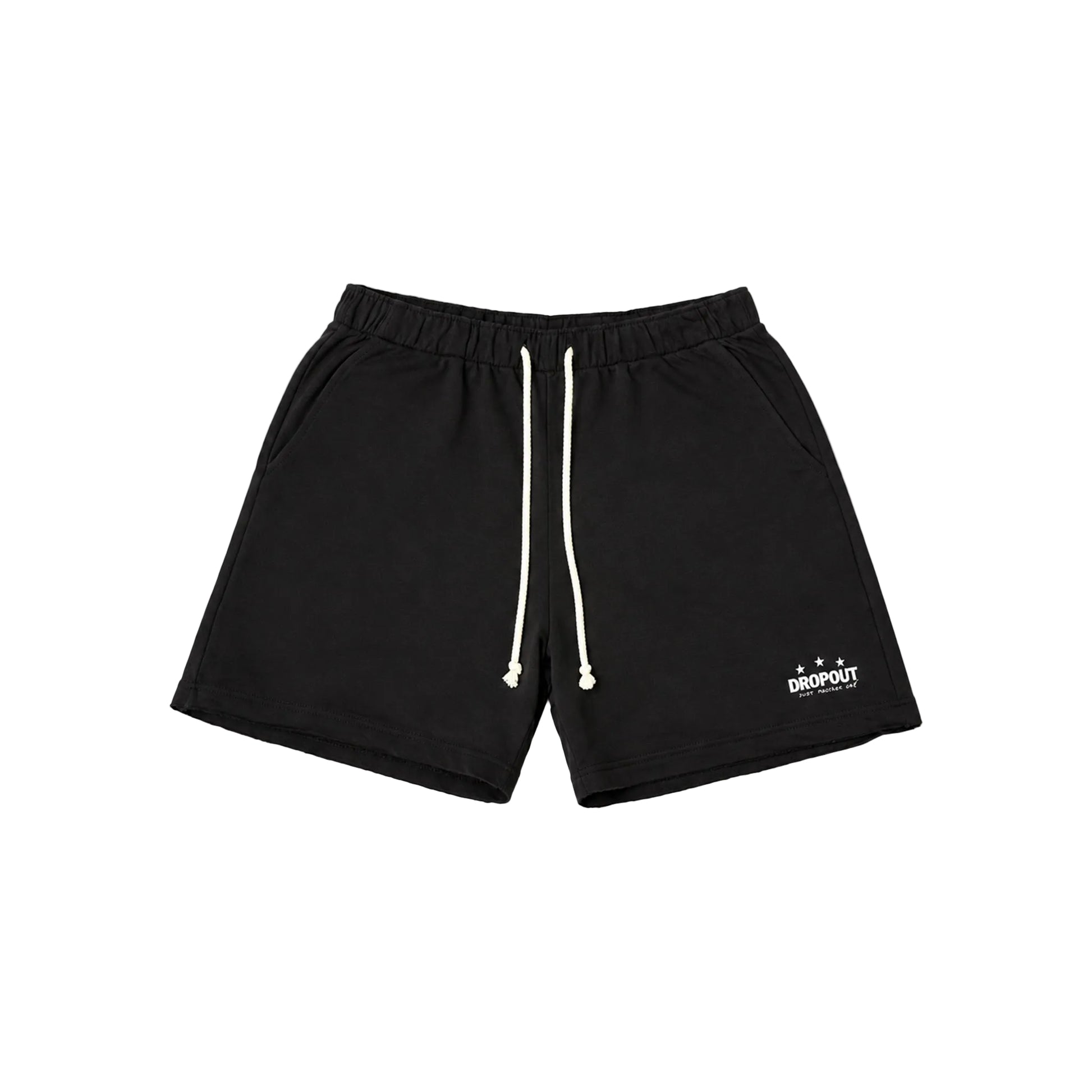 Wide Sweat Shorts - Grey Melange