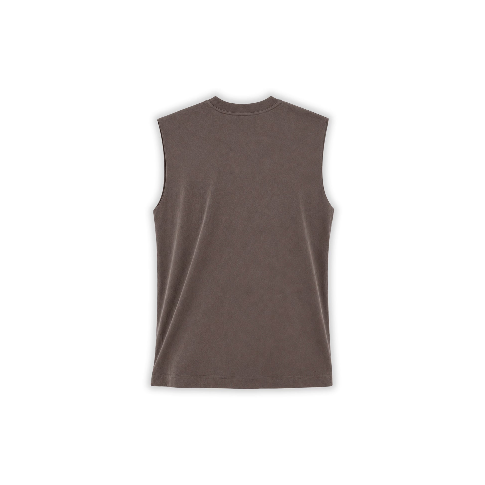 CORE OVERSIZED TANK — WASH BROWN