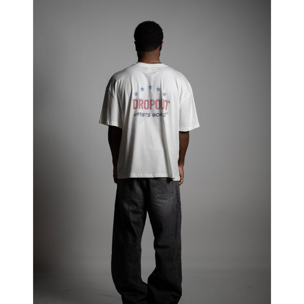 White Oversized Tee