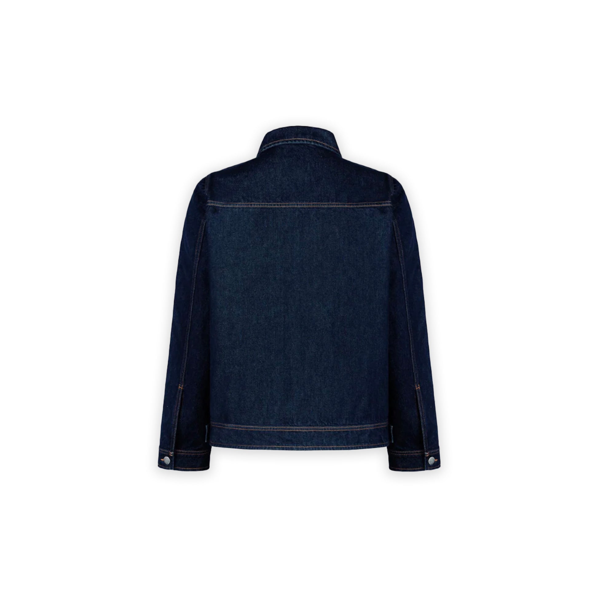 Raw Indigo Boxy Denim Jacket