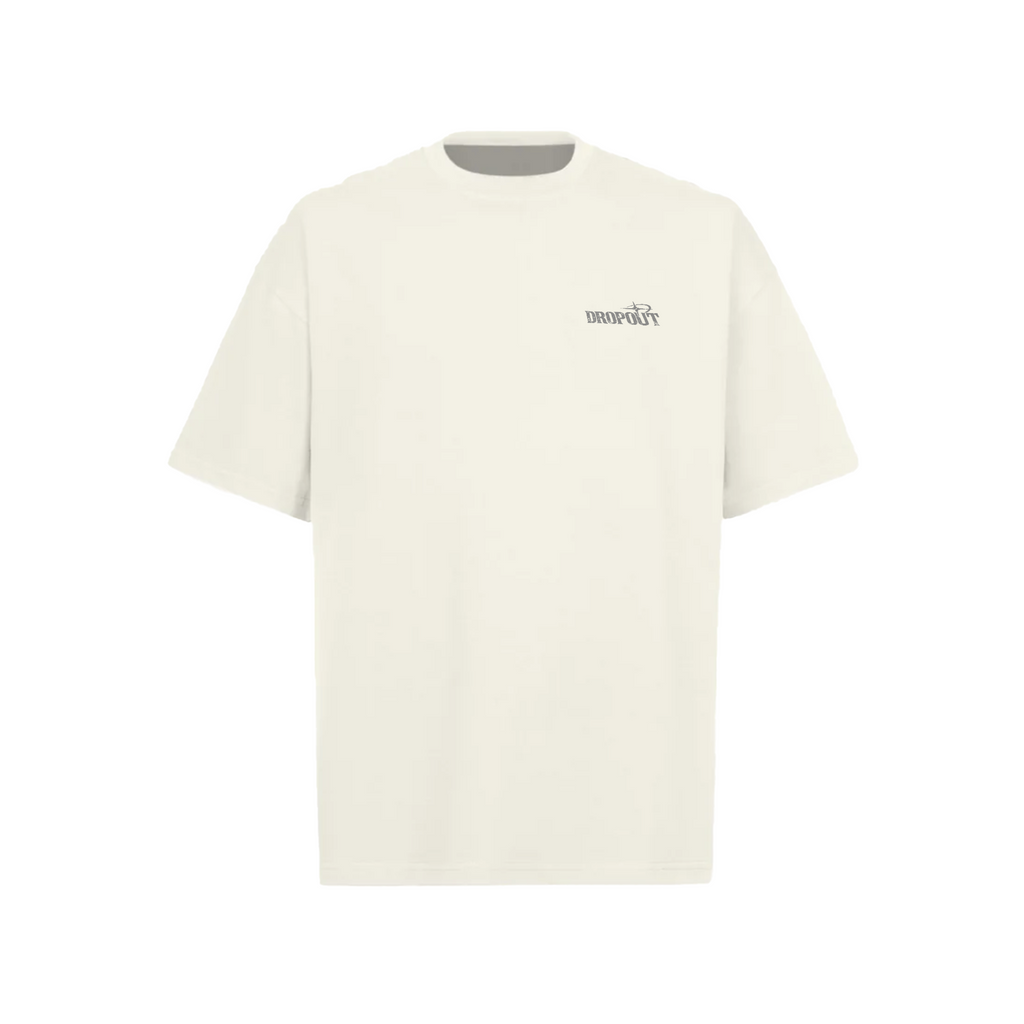 VINTAGE WHITE · OVERSIZED TEE