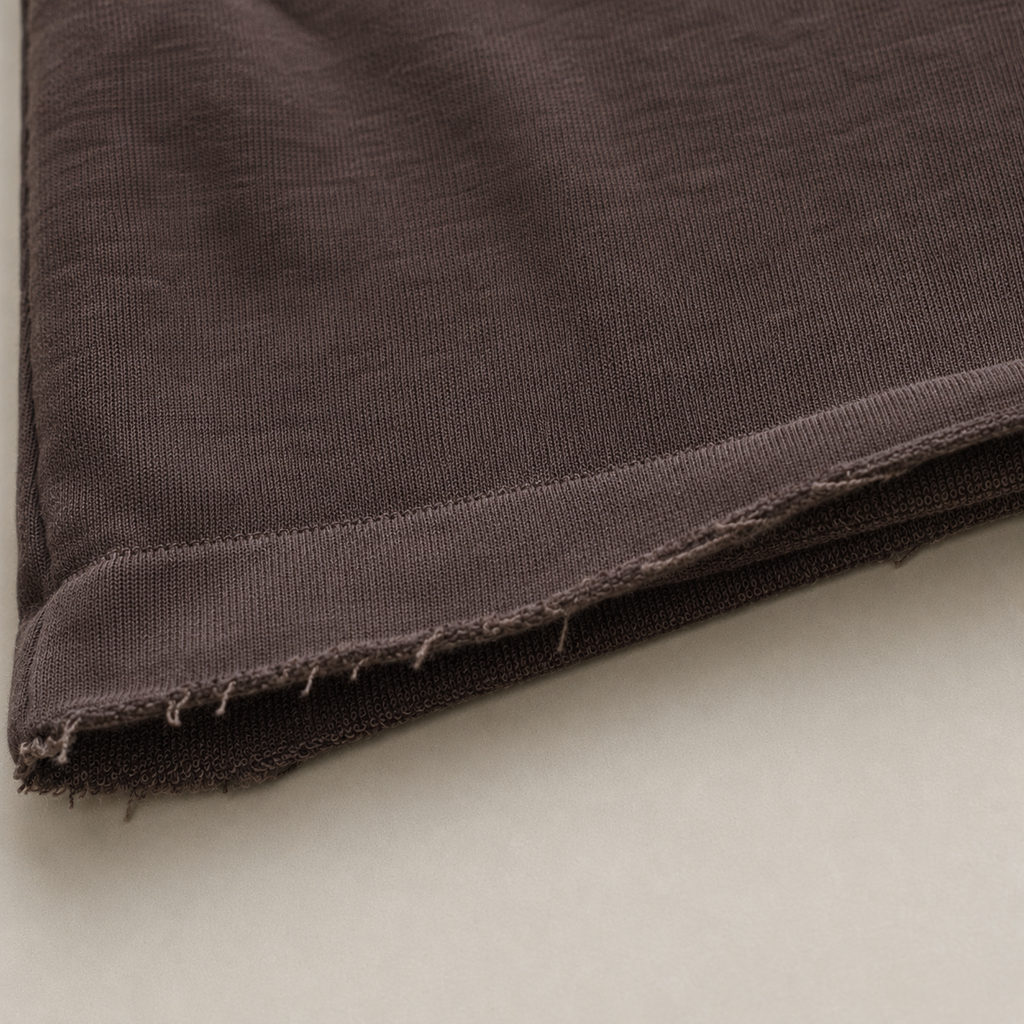 Wide Sweat Shorts – Vintage Brown