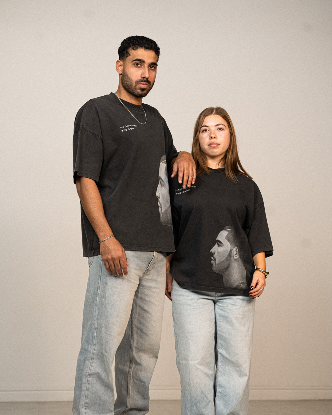 VINTAGE BLACK OVERSIZED BOXY FIT - DRAKE