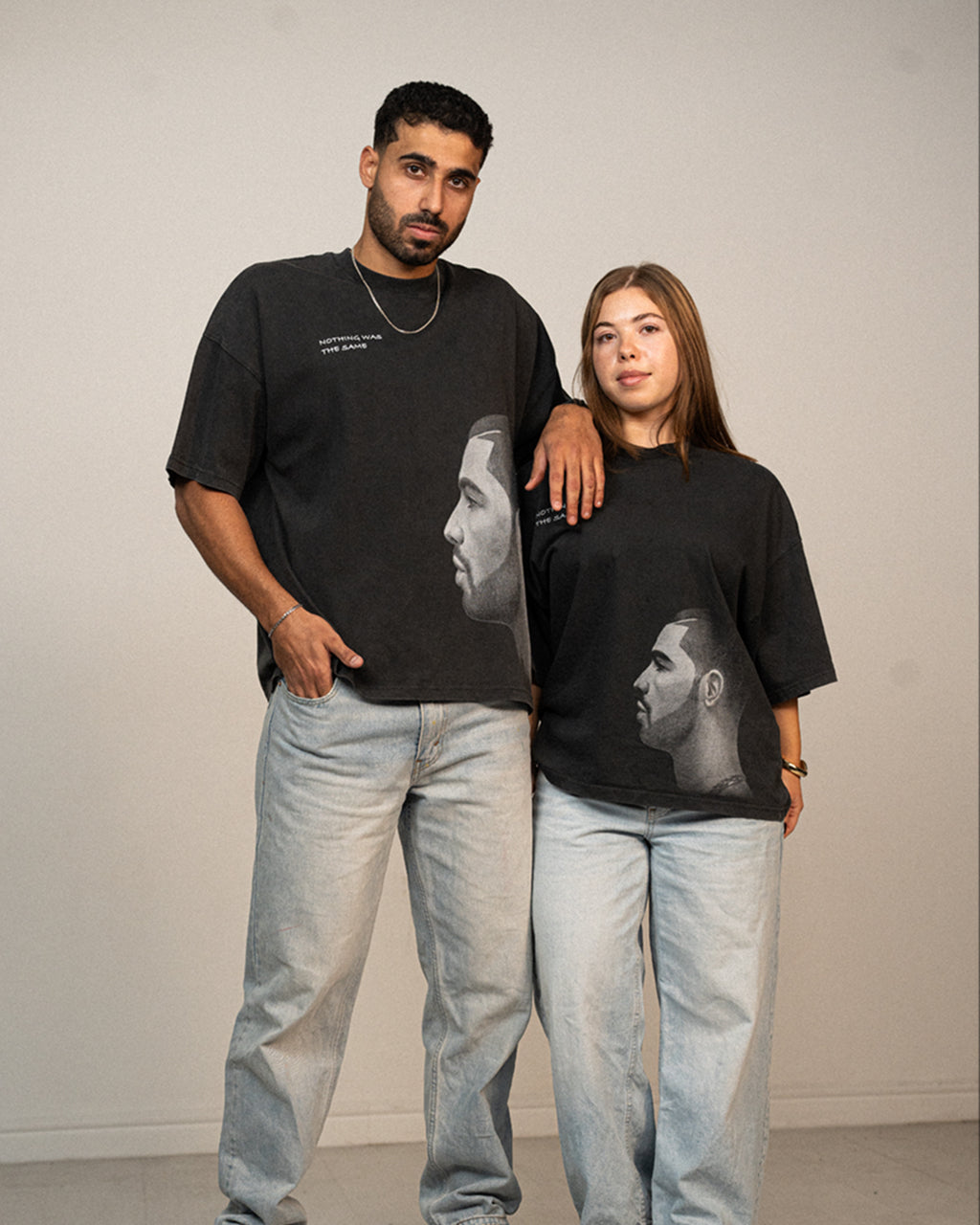 VINTAGE BLACK OVERSIZED BOXY FIT - DRAKE