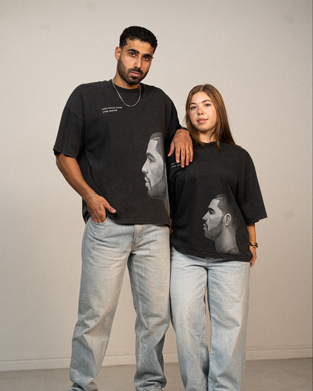 VINTAGE BLACK OVERSIZED BOXY FIT - DRAKE