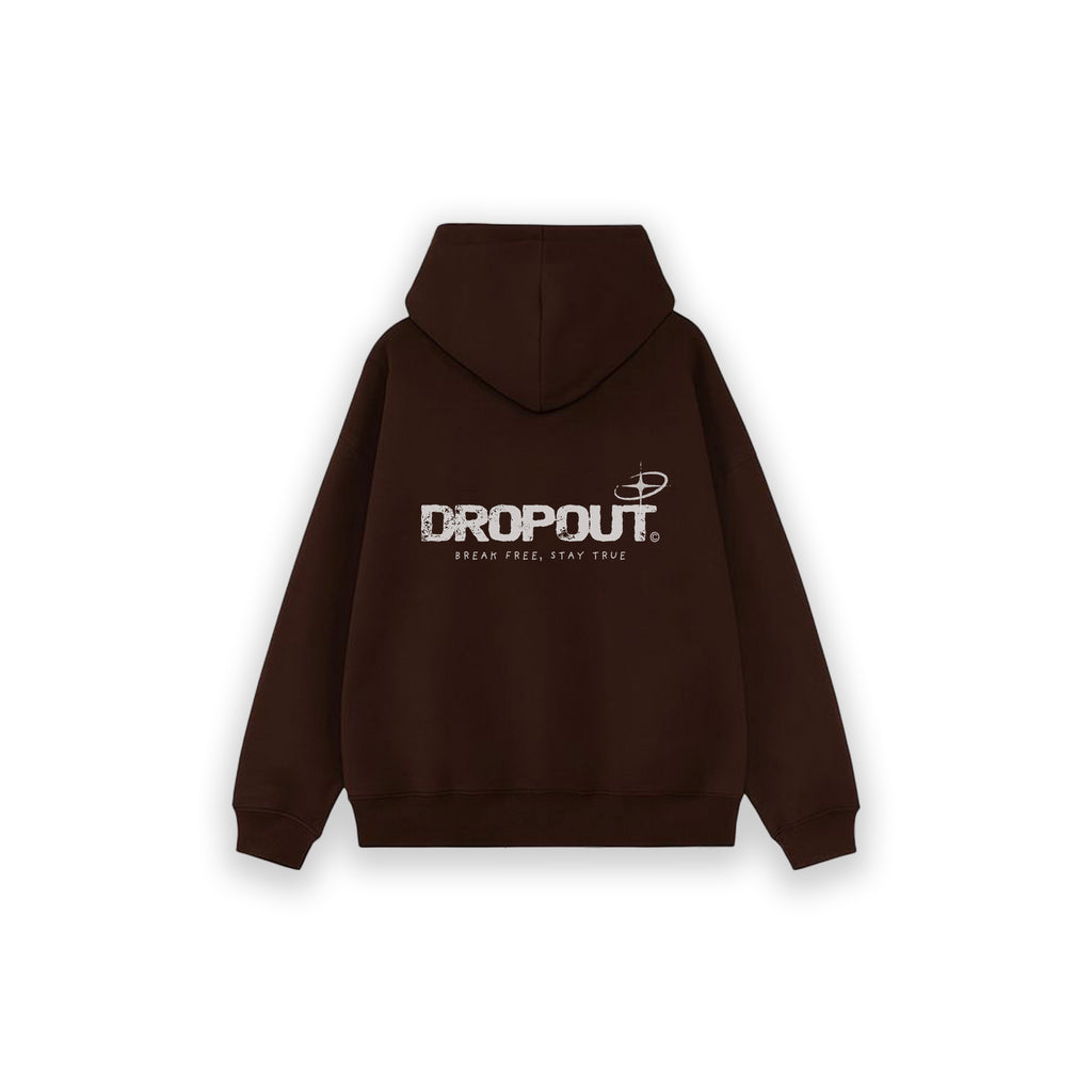 Oversized Hoodie – Dark Brown