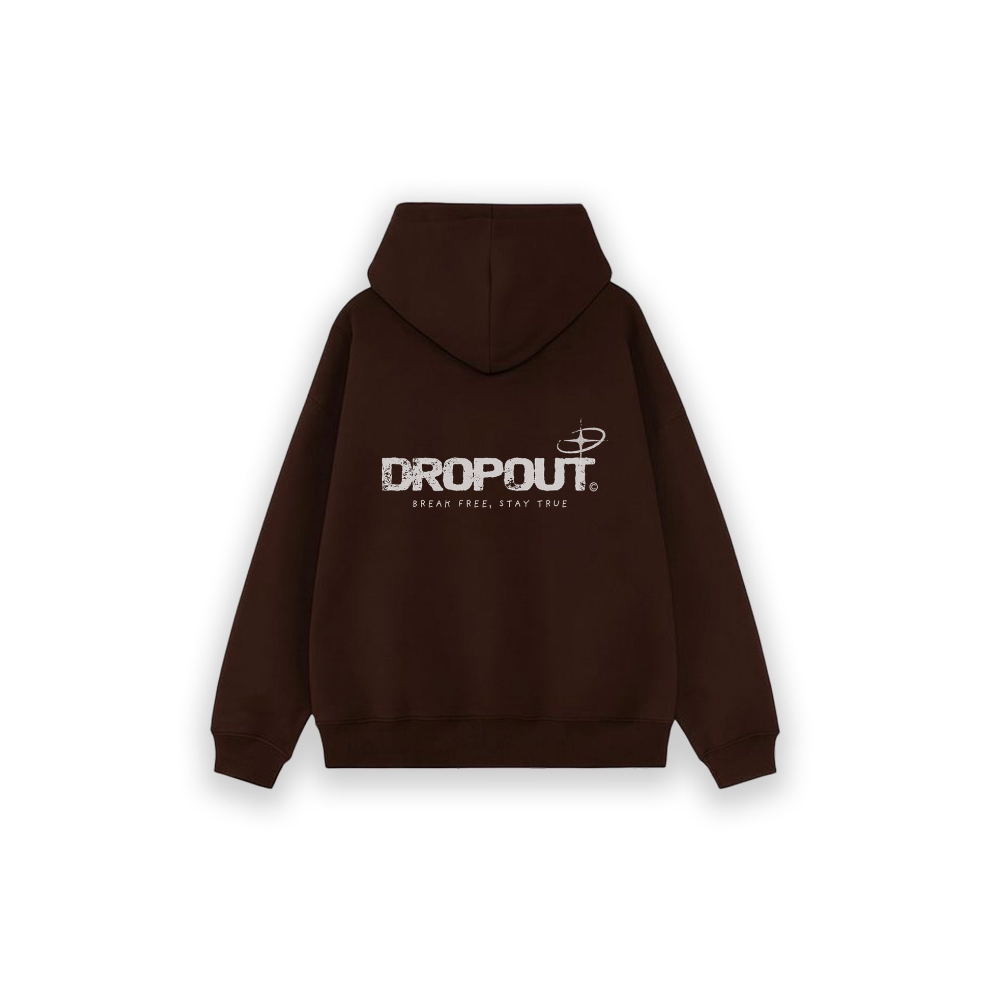 Oversized Hoodie – Dark Brown