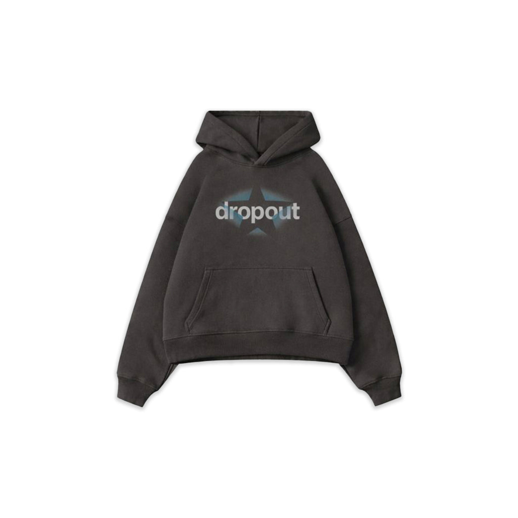 Oversized Hoodie – Charcoal Wash