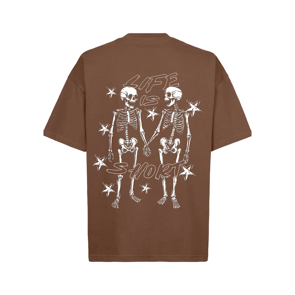 LIFE IS SHORT OVERSIZED TEE