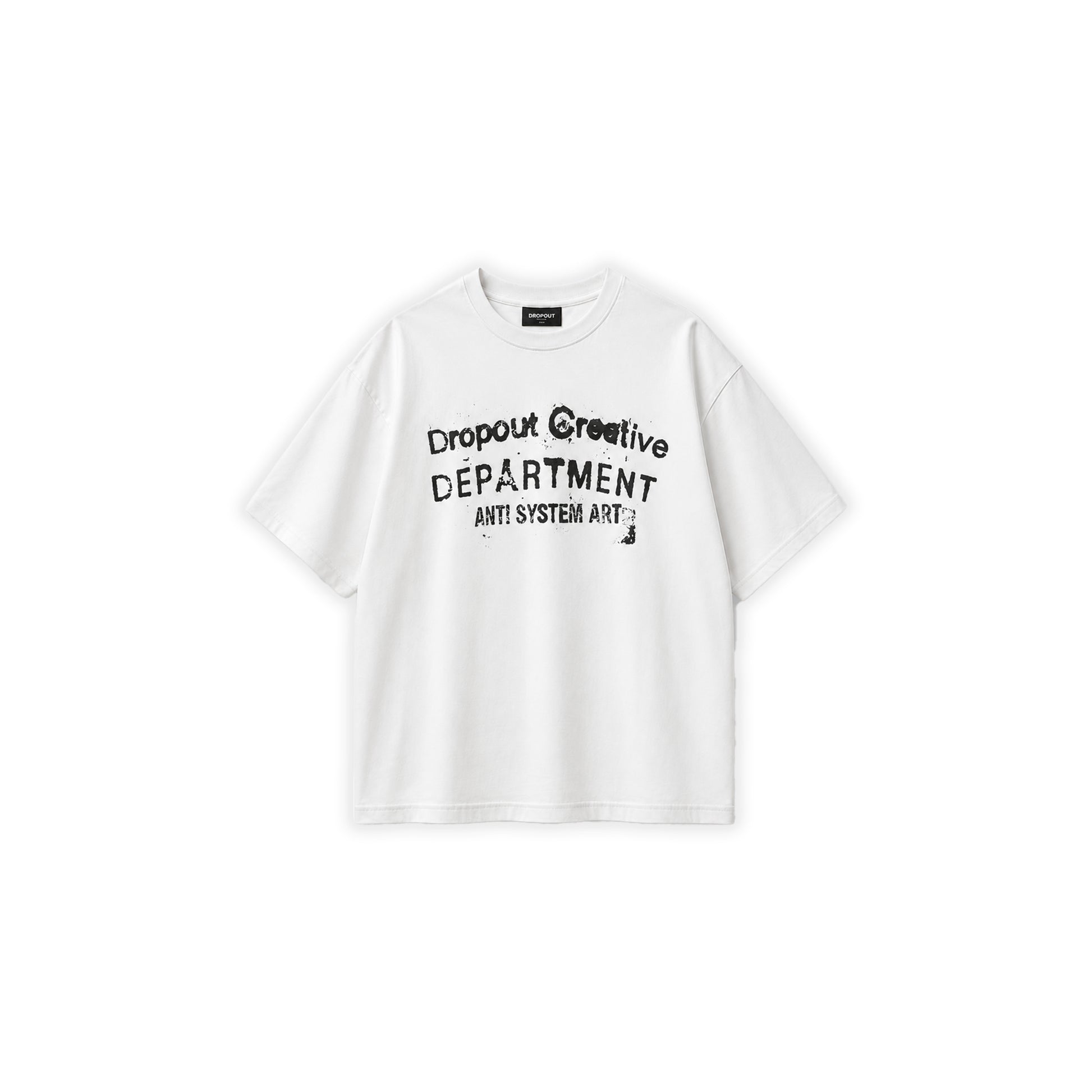 White Oversized Tee - Creative Department