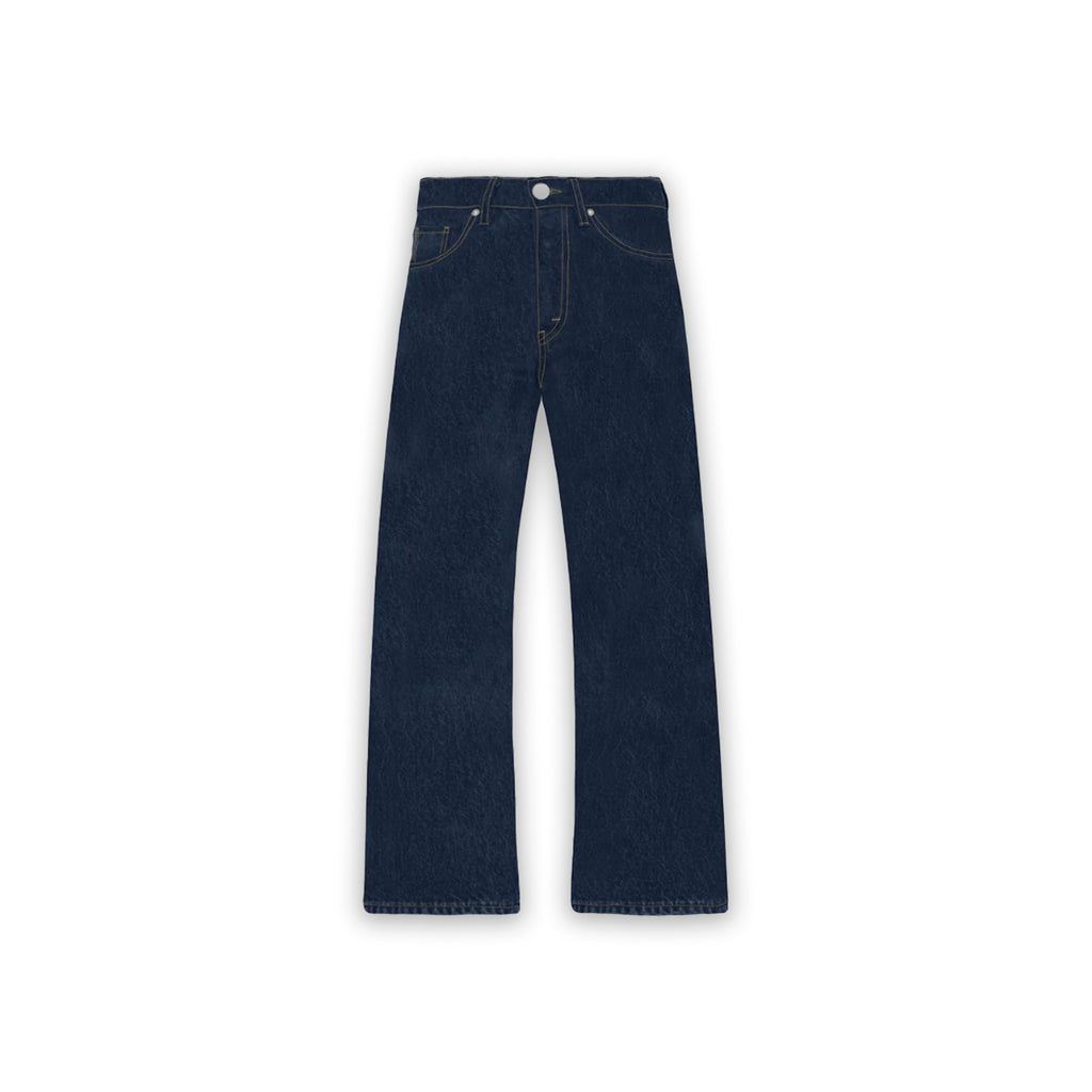 Raw Indigo Loose Fit Jeans.