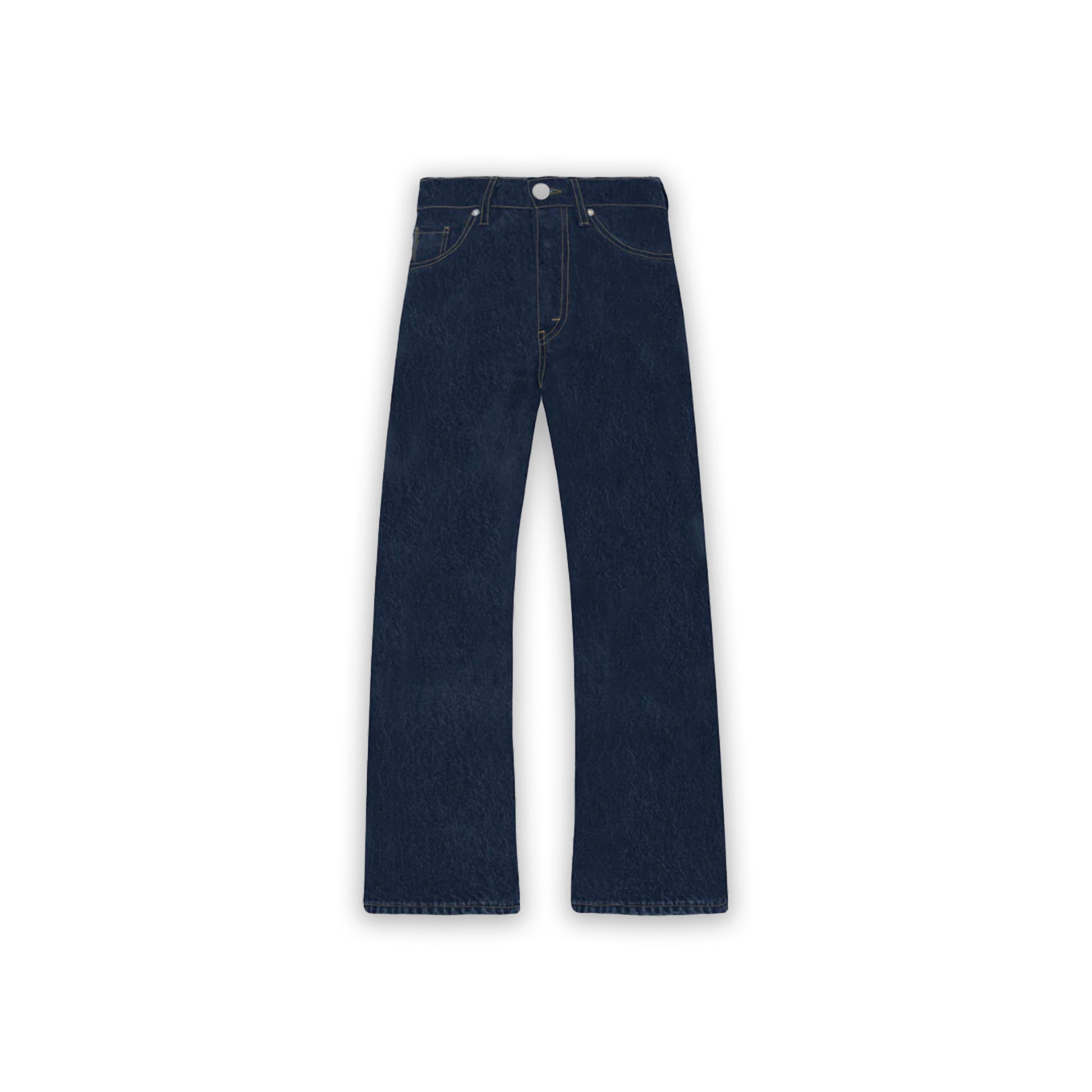 Raw Indigo Loose Fit Jeans.