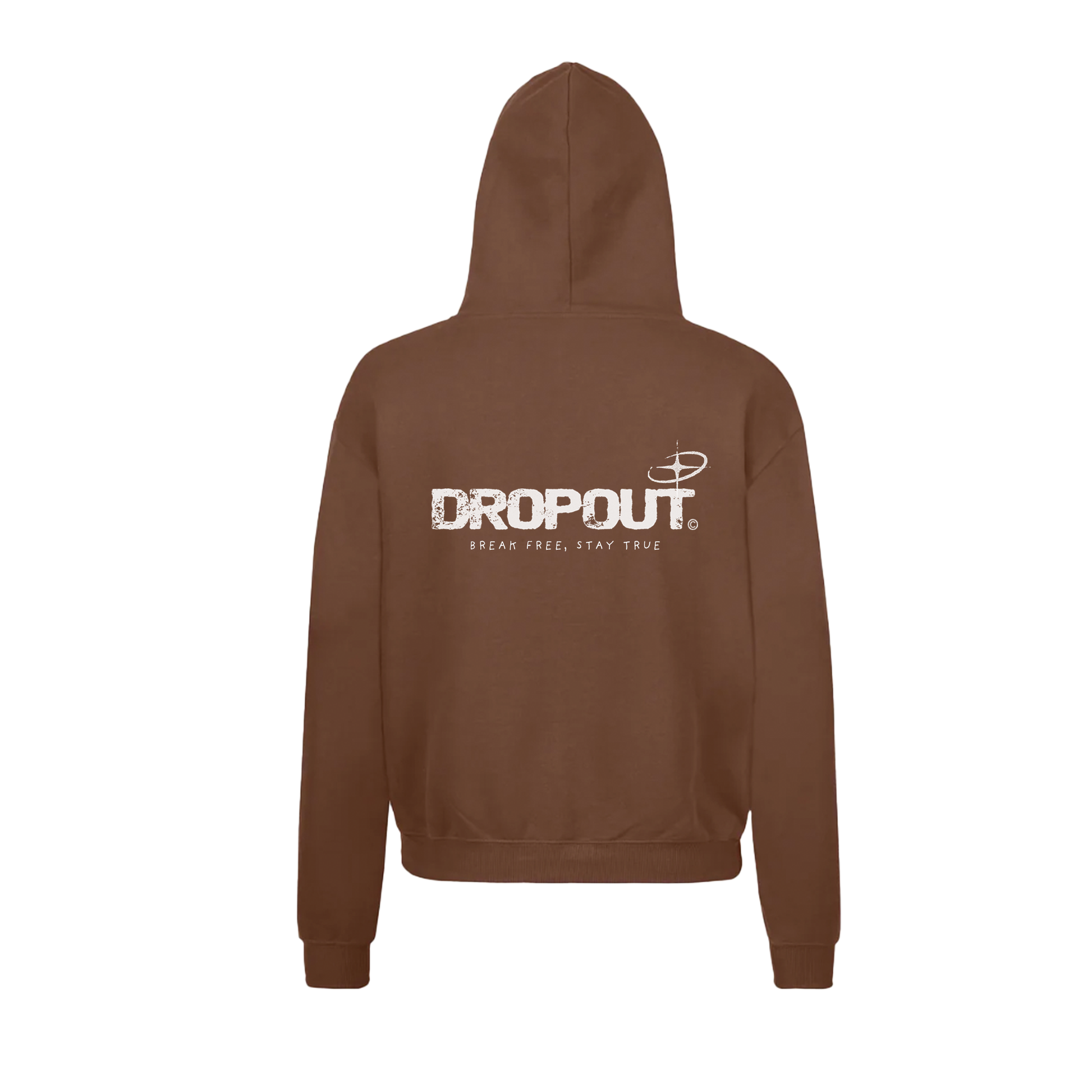 VINTAGE BROWN OVERSIZED HOODIE