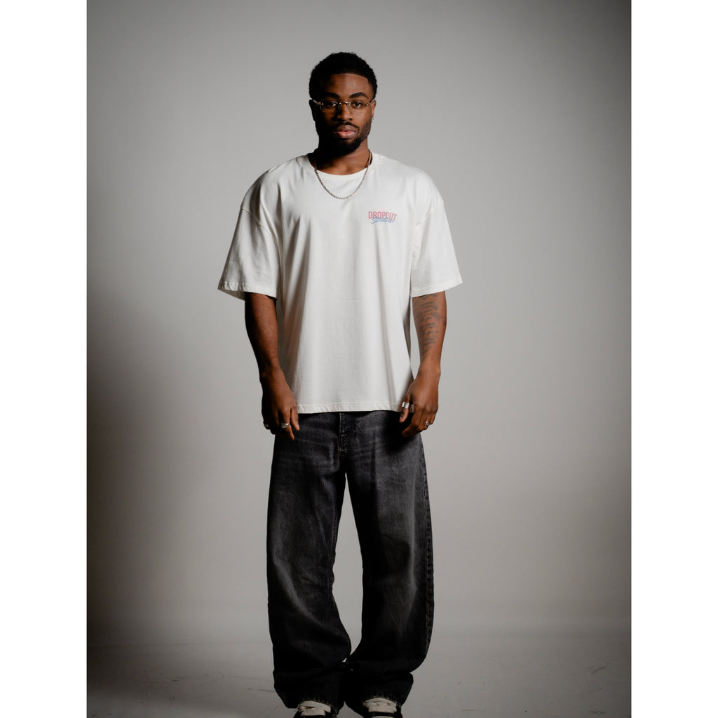 White Oversized Tee