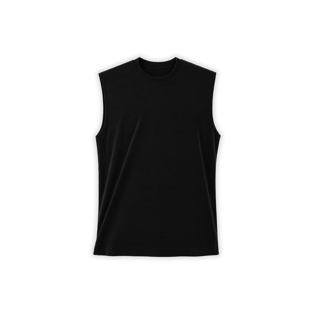 CORE OVERSIZED TANK — BLACK