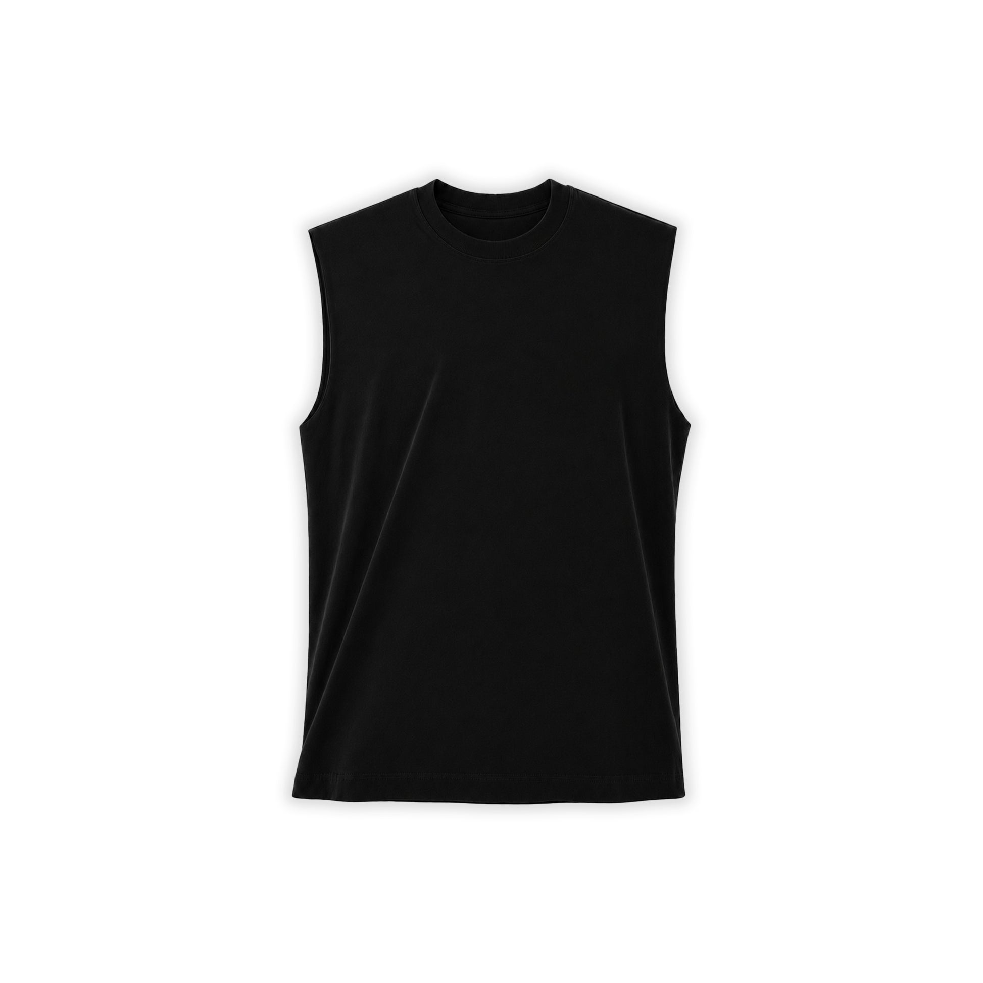 CORE OVERSIZED TANK — BLACK