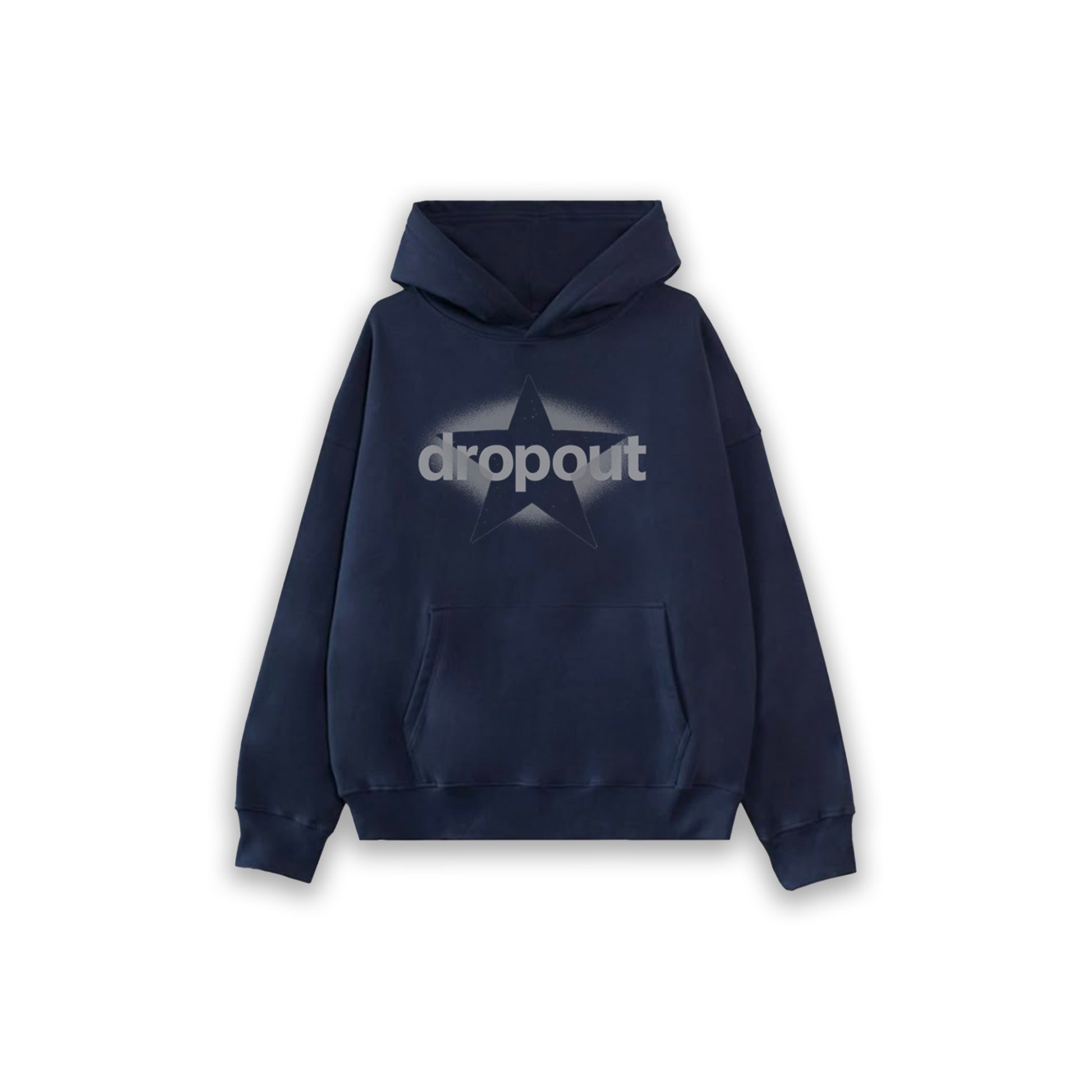 Oversized Hoodie – Navy Blue