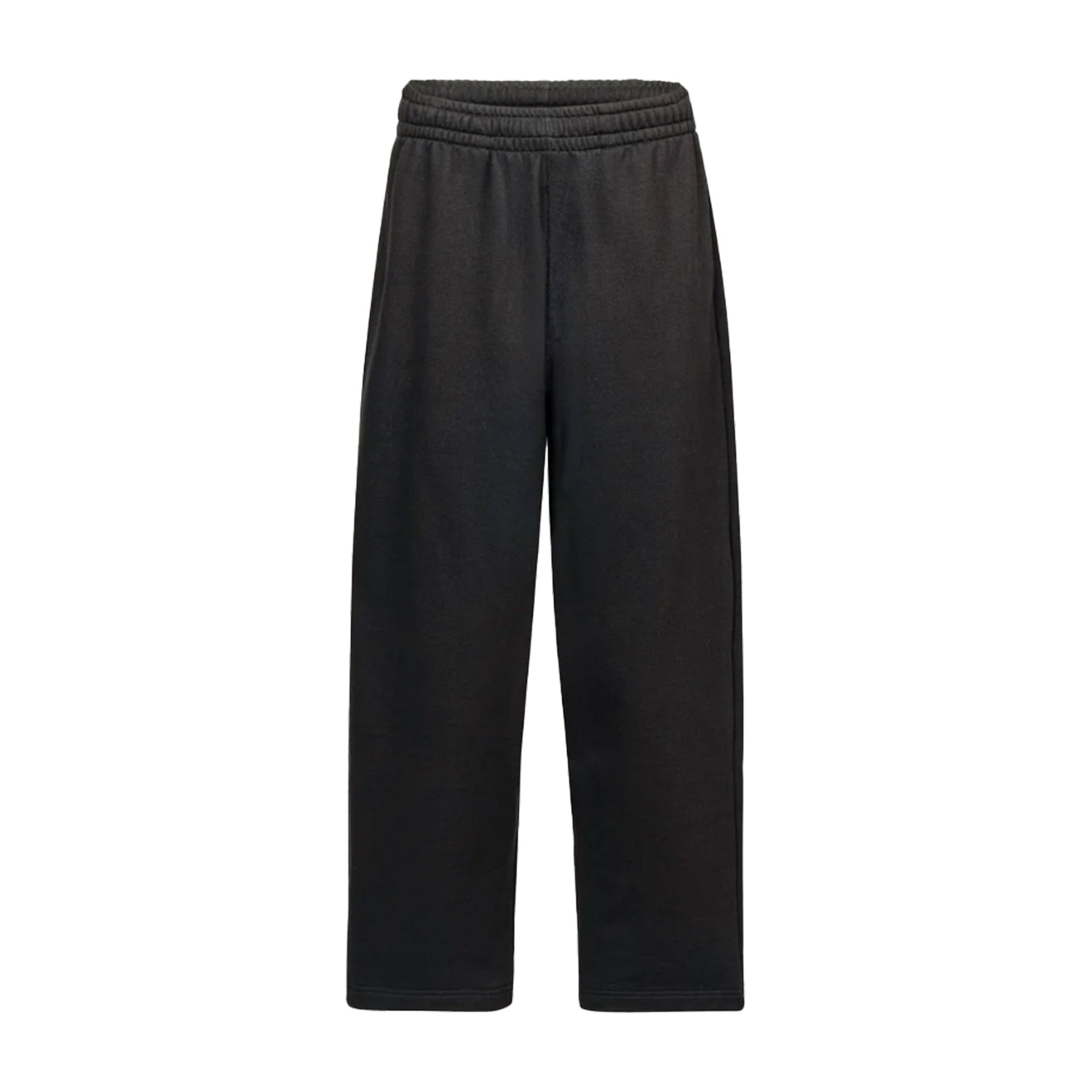Vintage Black Straight-Leg Relaxed Sweatpants