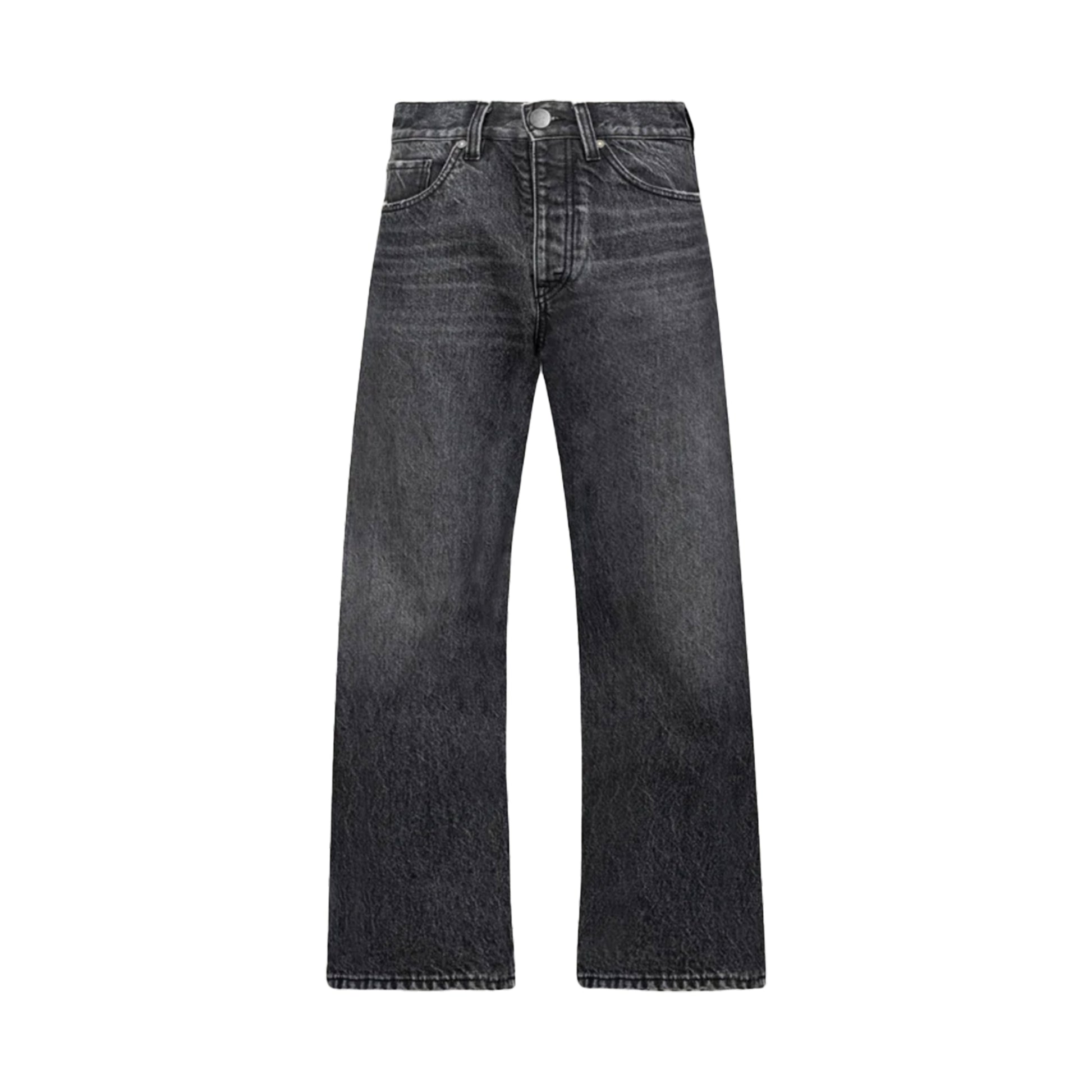 Faded wash Black Loose Fit Jeans