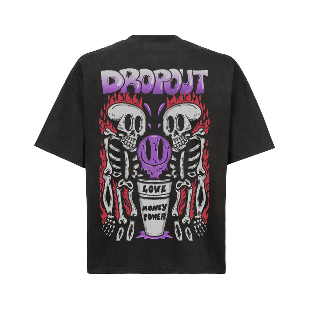 BLACK PURPLE SKELETONS