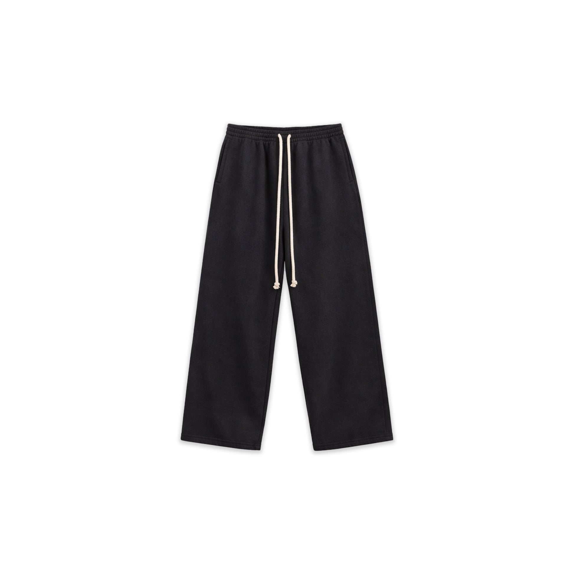 Wide Leg Sweatpants – Charcoal Wash